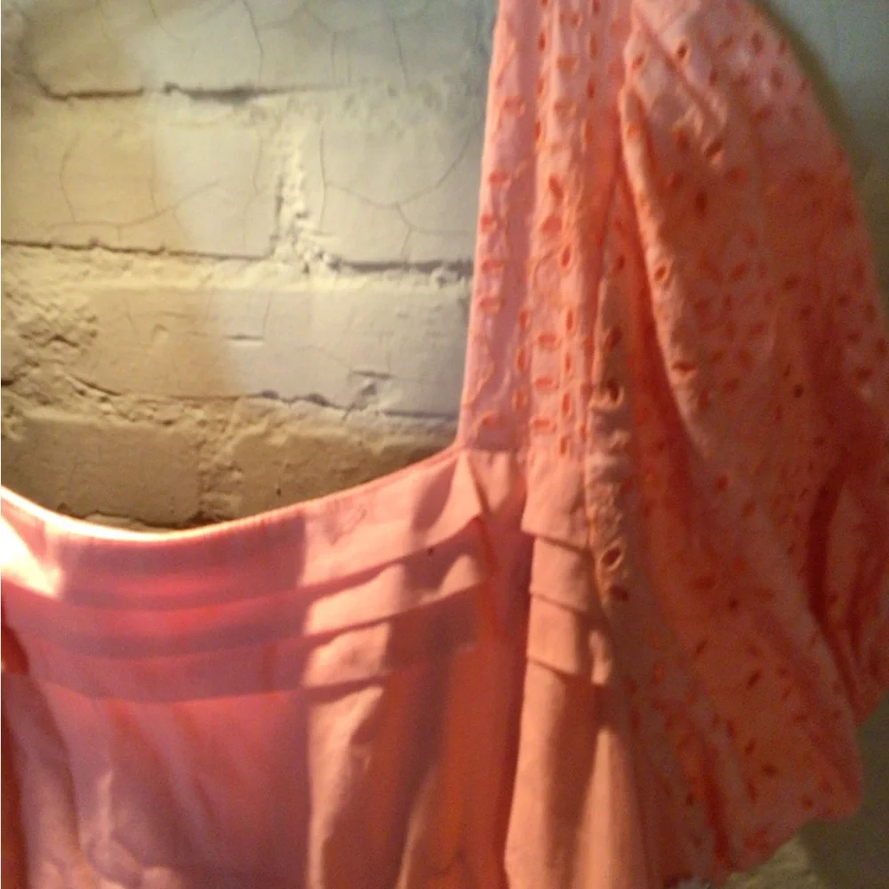 NEW! Band of the Free peach boho dress